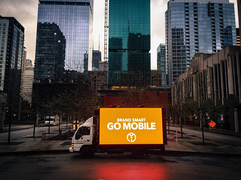 Digital truck advertising or LED mobile billboard truck advertising!