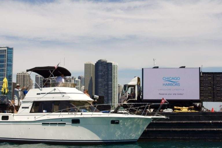 chicago mobile billboard led screen rental led truck billboard advertising