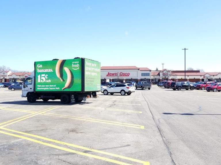 cleveland mobile billboard led screen rental led truck billboard advertising