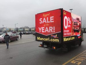 illinois mobile billboard led screen rental led truck billboard advertising