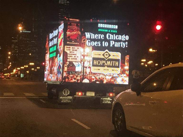 louisville mobile billboard led screen rental led truck billboard advertising