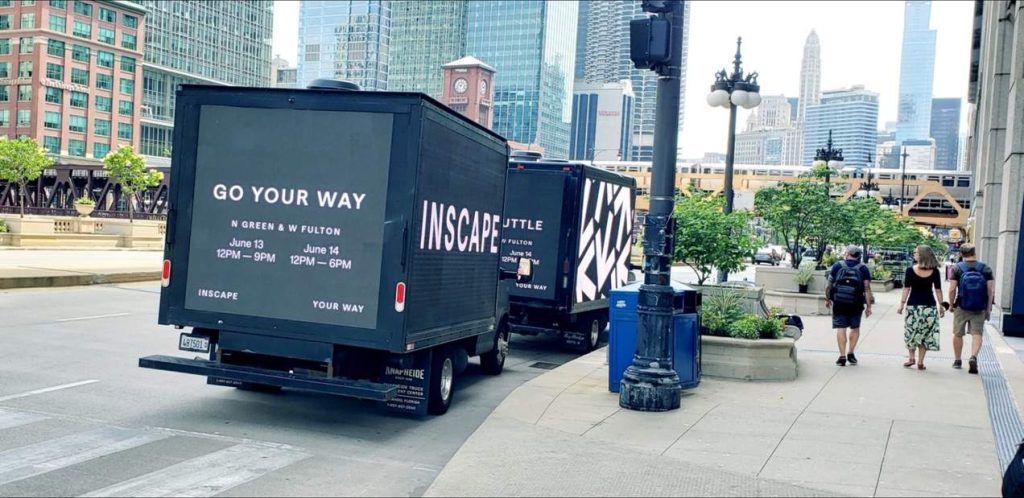 milwaukee mobile billboard led screen rental led truck billboard advertising