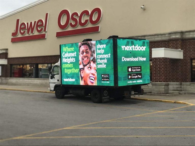 missouri mobile billboard led screen rental led truck billboard advertising