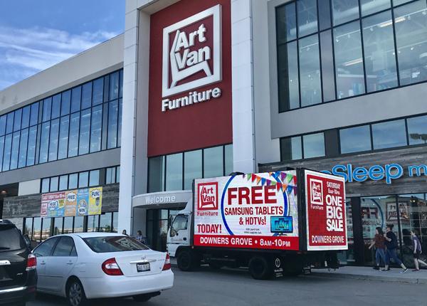 new york mobile billboard led screen rental led truck billboard advertising