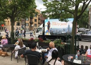 newark mobile billboard led screen rental led truck billboard advertising