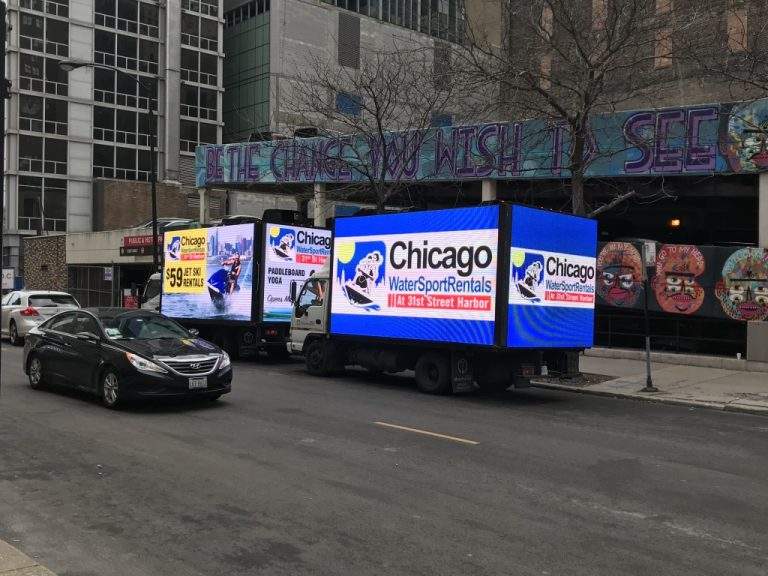 omaha mobile billboard led screen rental led truck billboard advertising
