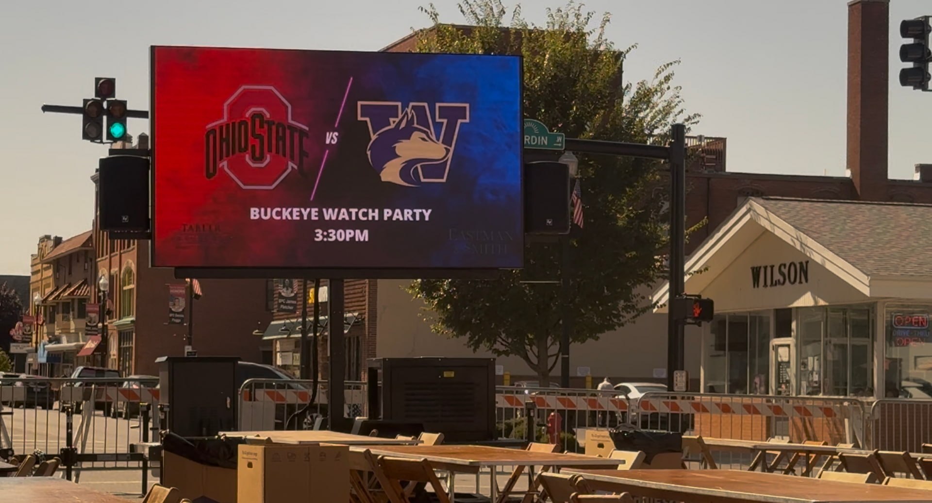 3 Digital Scoreboard Rentals LED Screen Rentals Chicago LED Wall Rental Mobile LED Screens LED Trailer Rentals