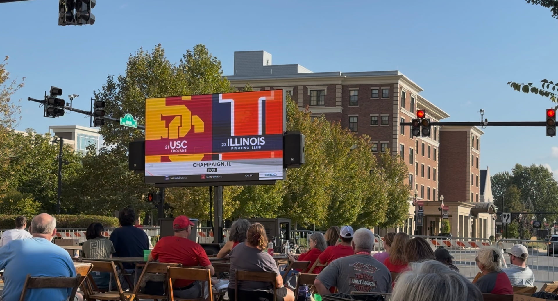 4 Digital Scoreboard Rentals LED Screen Rentals Chicago LED Wall Rental Mobile LED Screens LED Trailer Rentals