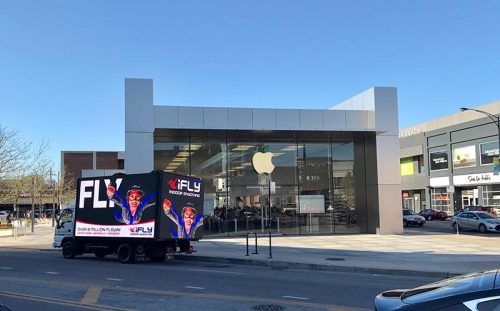 chicago mobile billboard led screen rental led truck billboard advertising