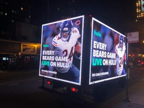 cincinnati mobile billboard led screen rental led truck billboard advertising
