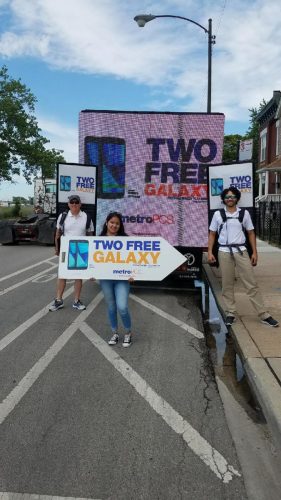 cincinnati mobile billboard led screen rental led truck billboard advertising