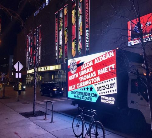 columbus mobile billboard led screen rental led truck billboard advertising
