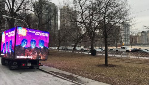 indiana mobile billboard led screen rental led truck billboard advertising