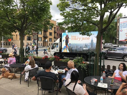 kansas city mobile billboard led screen rental led truck billboard advertising
