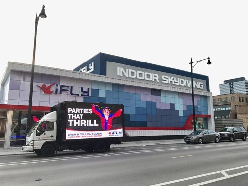 minneapolis mobile billboard led screen rental led truck billboard advertising