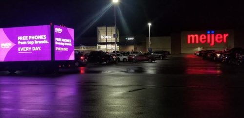 nebraska mobile billboard led screen rental led truck billboard advertising