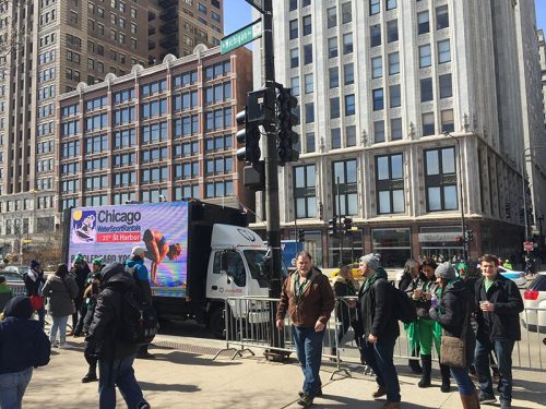 new york mobile billboard led screen rental led truck billboard advertising